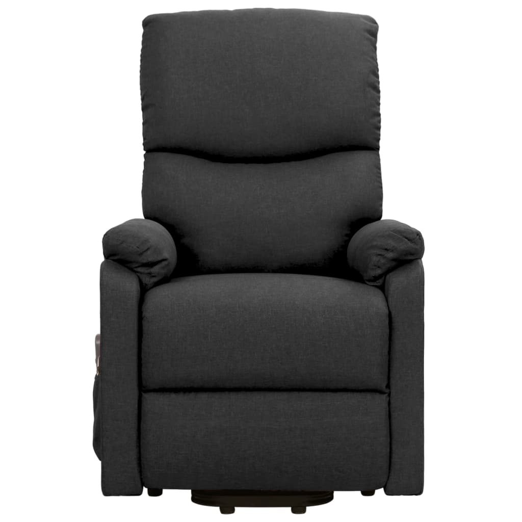 Fauteuil de massage verticalisateur tissu noir