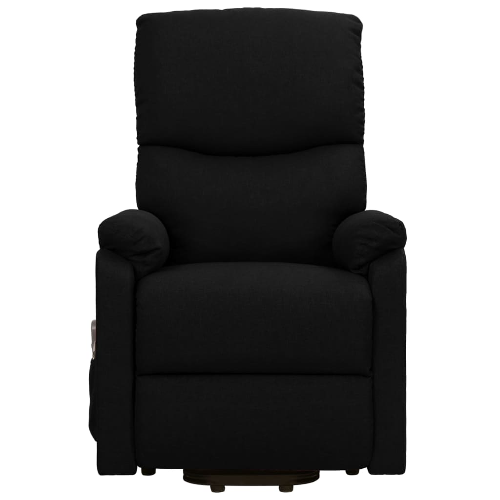 Fauteuil de massage verticalisateur tissu noir