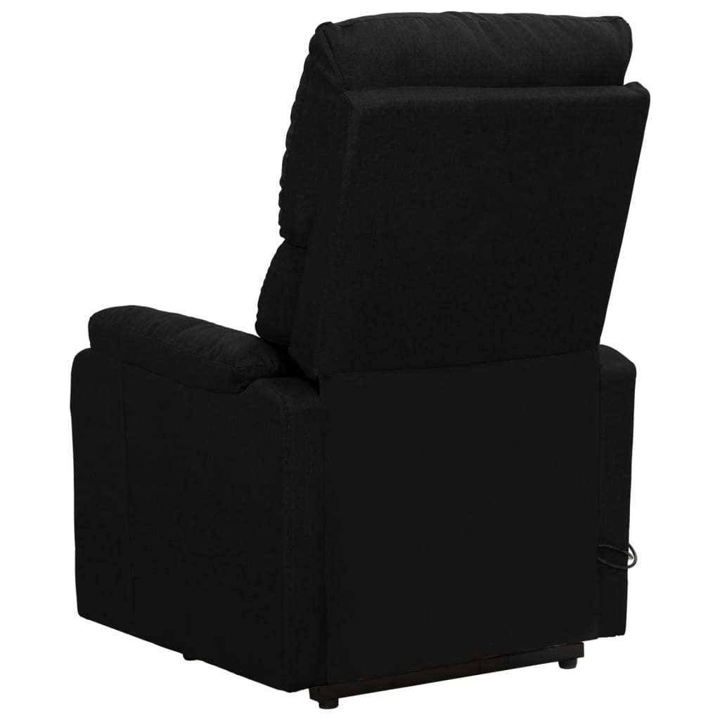 Fauteuil de massage verticalisateur tissu noir