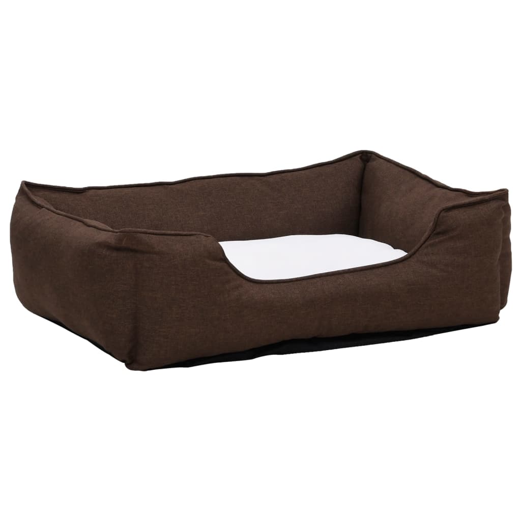 Linge de lit pour chien aspect polaire 85,5x70x23 cm