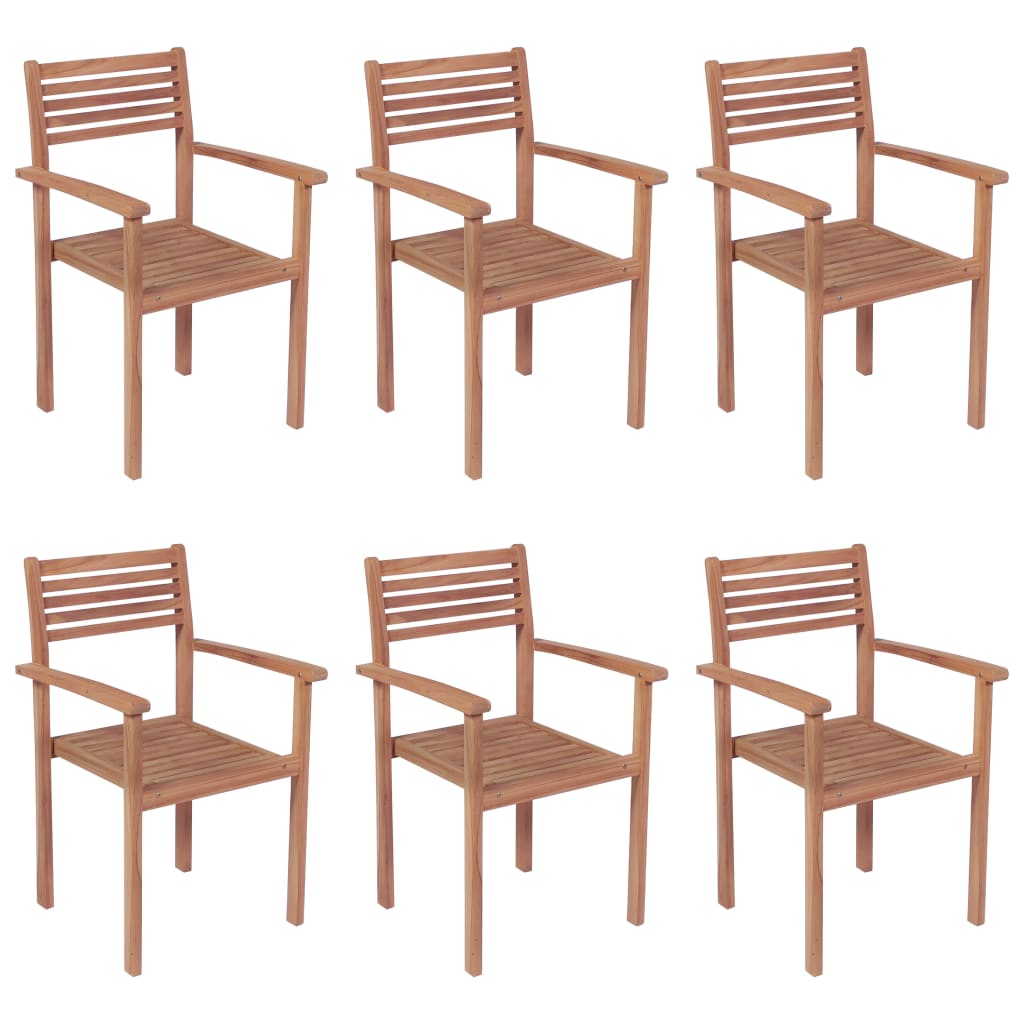 Chaises de jardin 2 pcs avec coussins blanc crème en bois de teck massif