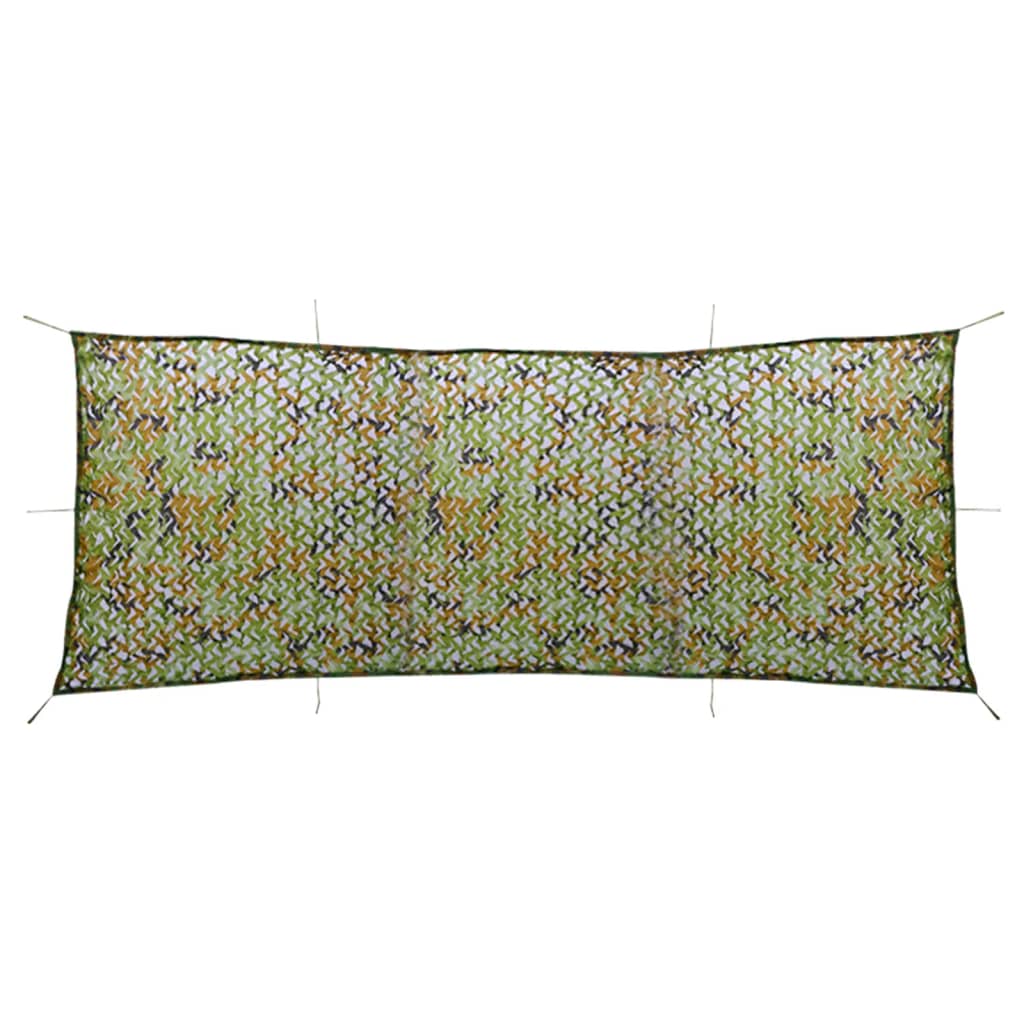 Filet de camouflage avec sac de rangement 2x6 m