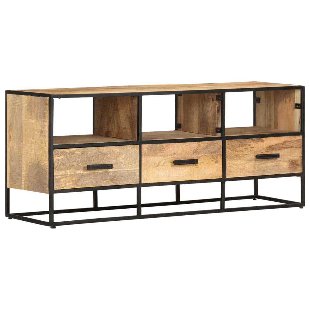 Tv-meubel 110x30x45 cm massief acaciahout