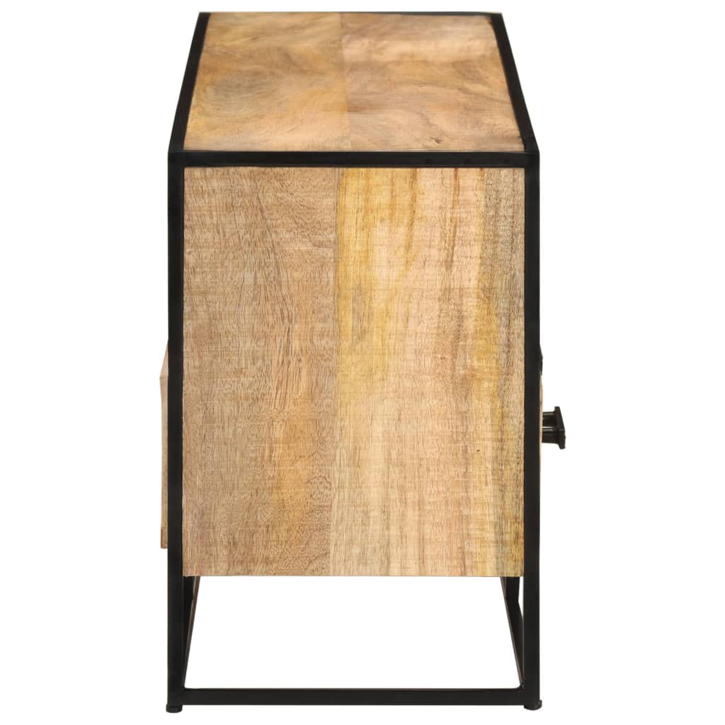 Tv-meubel 110x30x45 cm massief acaciahout