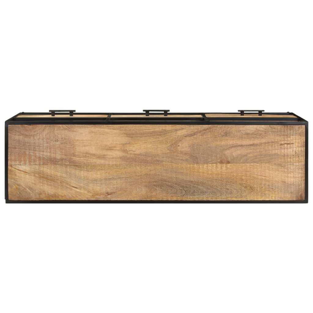 Tv-meubel 110x30x45 cm massief acaciahout