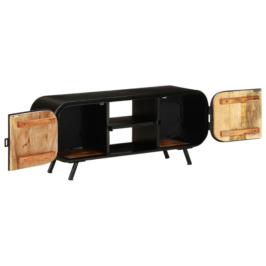 Tv-meubel 110x30x45 cm massief gerecycled hout