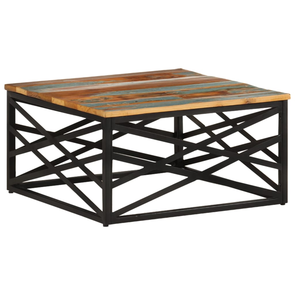 Table basse 68x68x35 cm en manguier massif