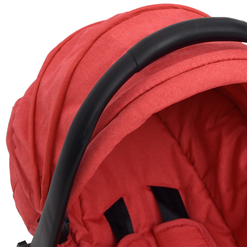 Babyautostoel 42x65x57 cm rood