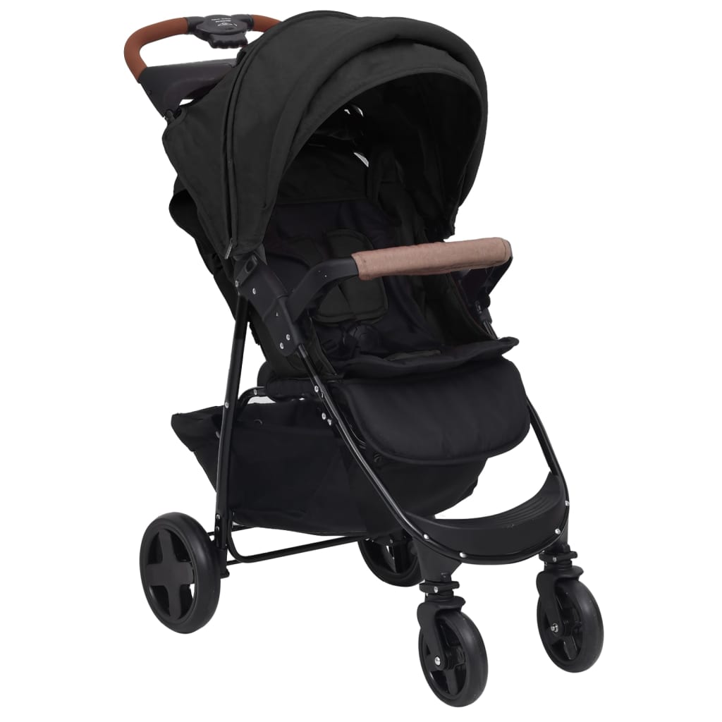 Kinderwagen 3-in-1 staal