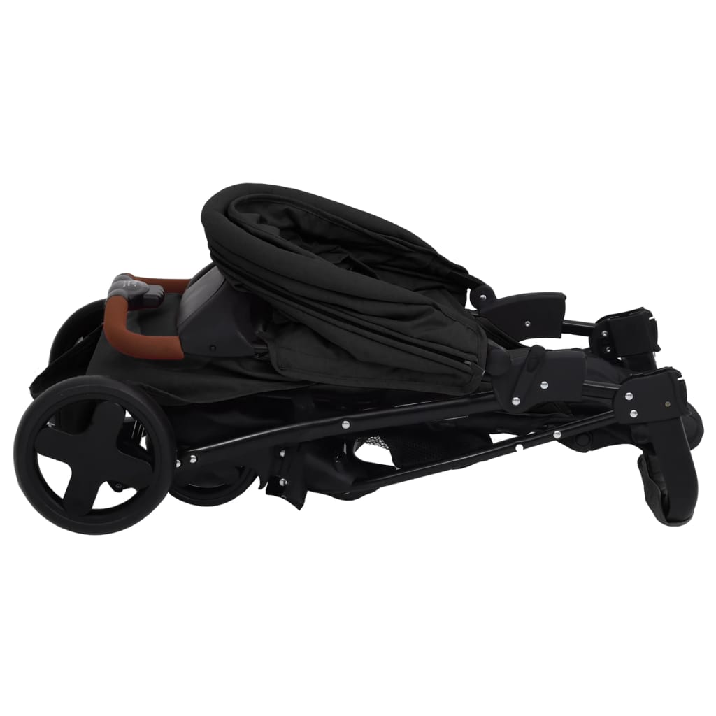 Kinderwagen 3-in-1 staal