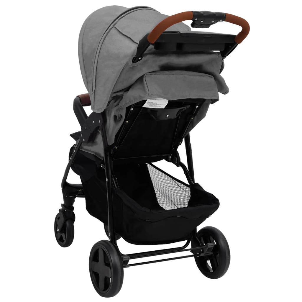 Kinderwagen 3-in-1 staal