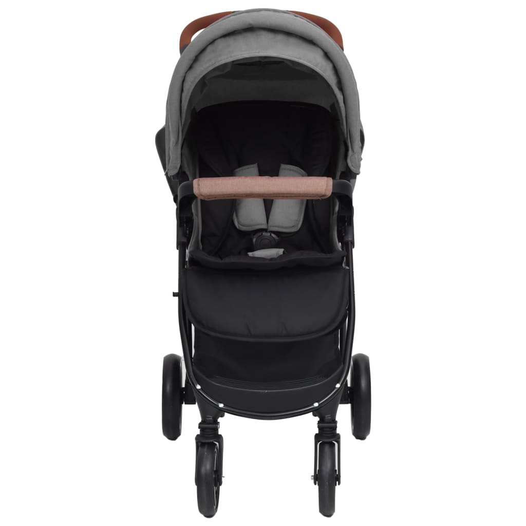 Kinderwagen 3-in-1 staal