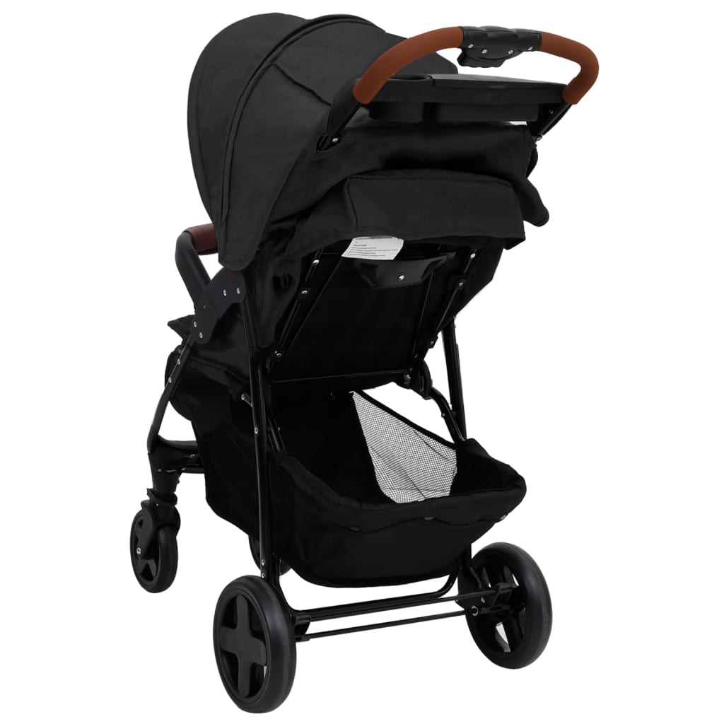 Kinderwagen 3-in-1 staal