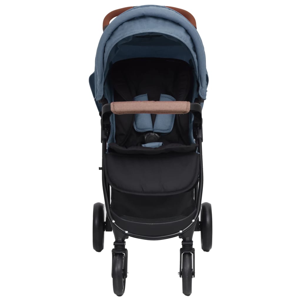 Kinderwagen 3-in-1 staal