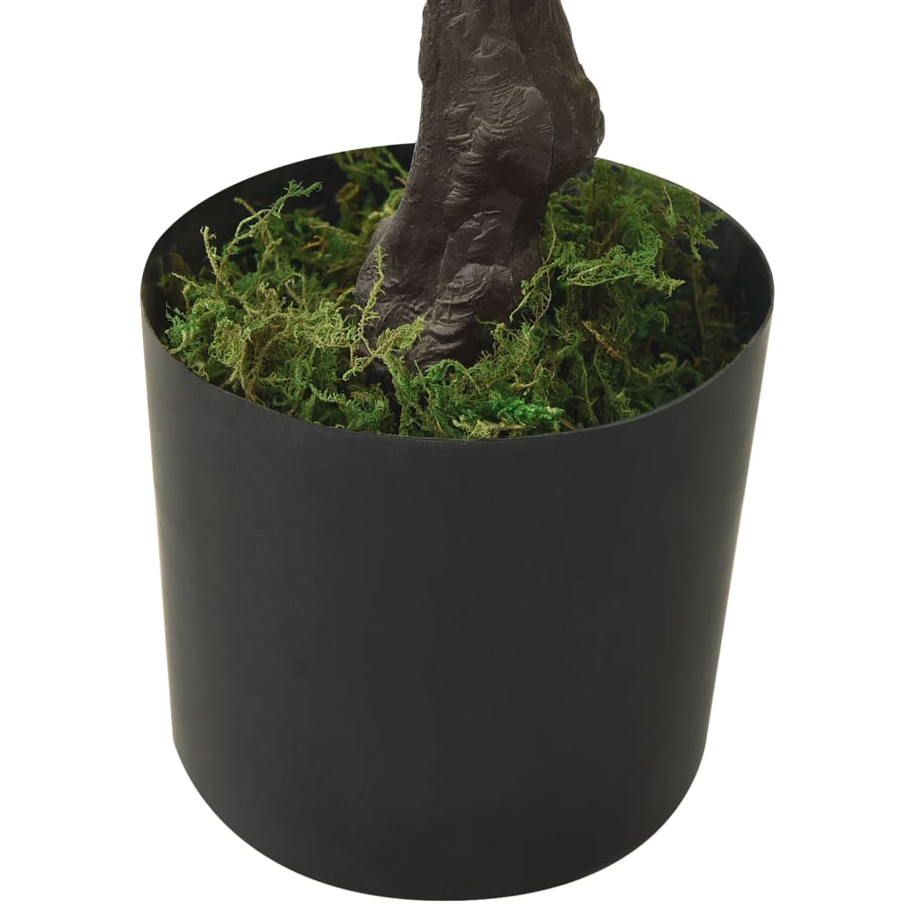 Plante artificielle avec pot cyprès bonsaï 60 cm vert