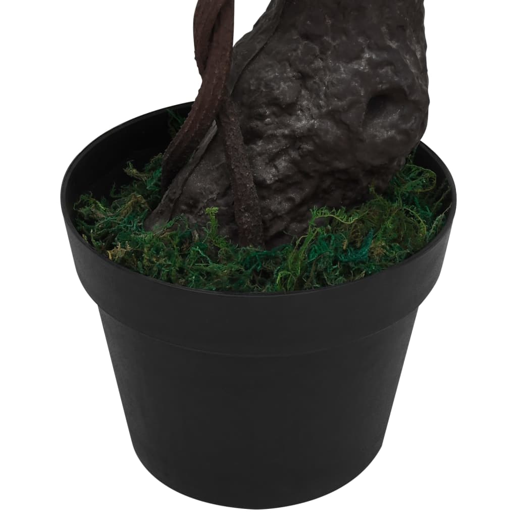 Plante artificielle avec pot cyprès bonsaï 60 cm vert