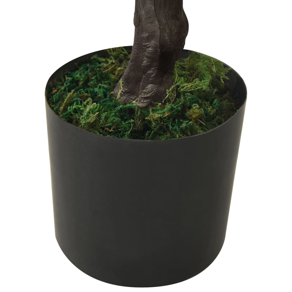 Plante artificielle avec pot cyprès bonsaï 60 cm vert