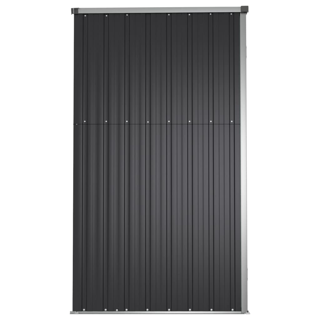 Abri de jardin 88x89x161 cm acier galvanisé, anthracite