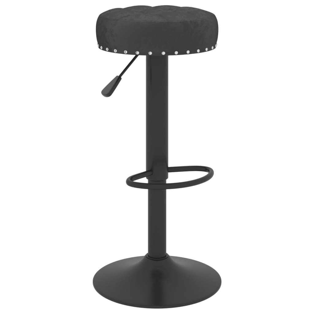 Tabourets de bar 2 pcs velours