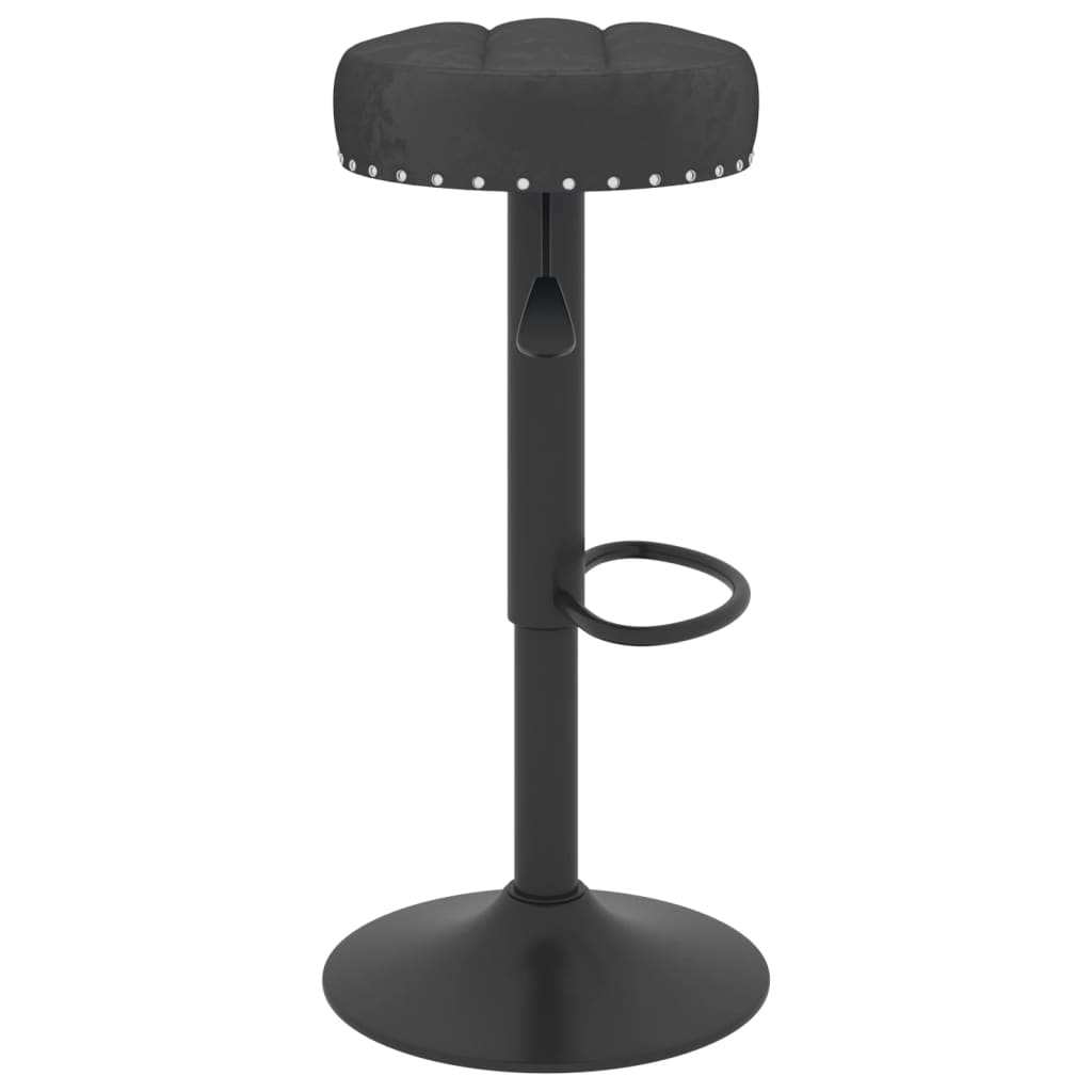 Tabourets de bar 2 pcs velours