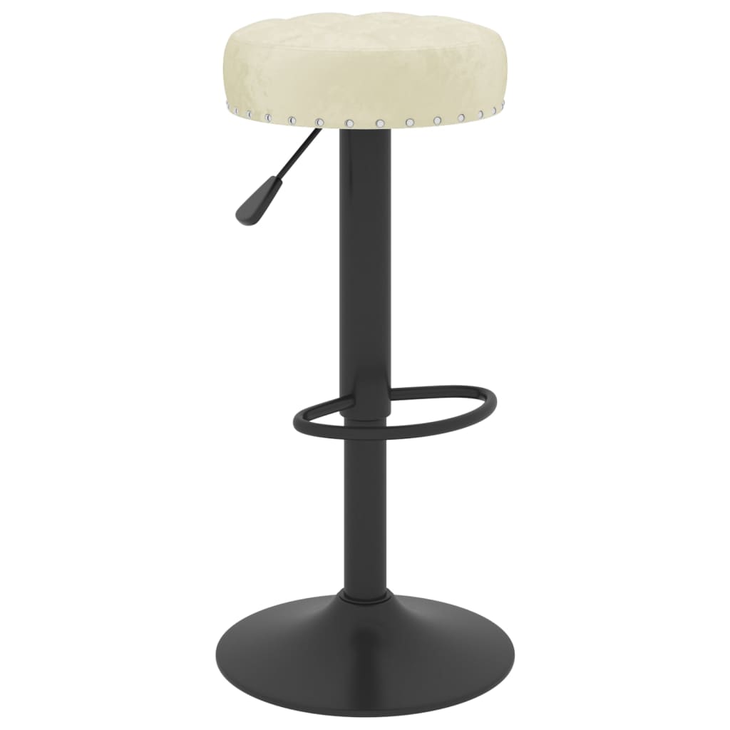 Tabourets de bar 2 pcs velours