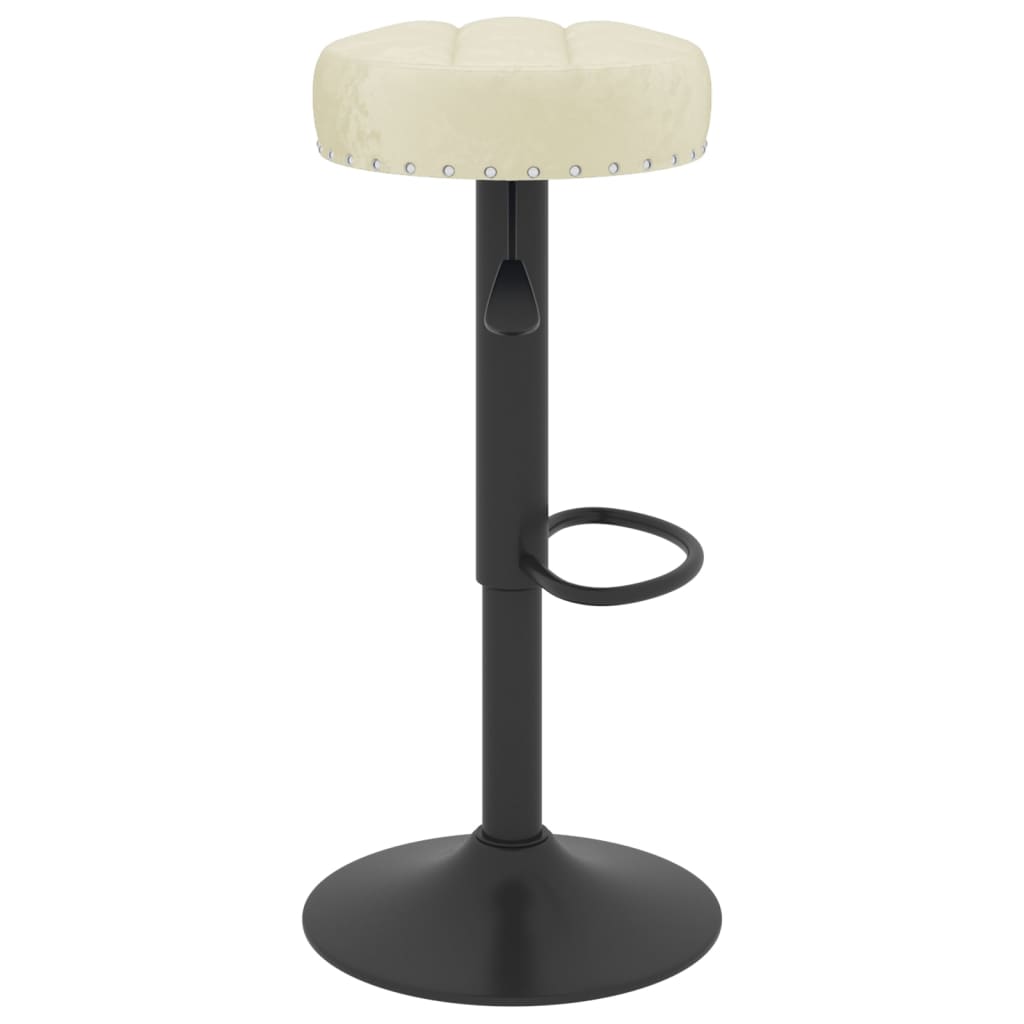 Tabourets de bar 2 pcs velours