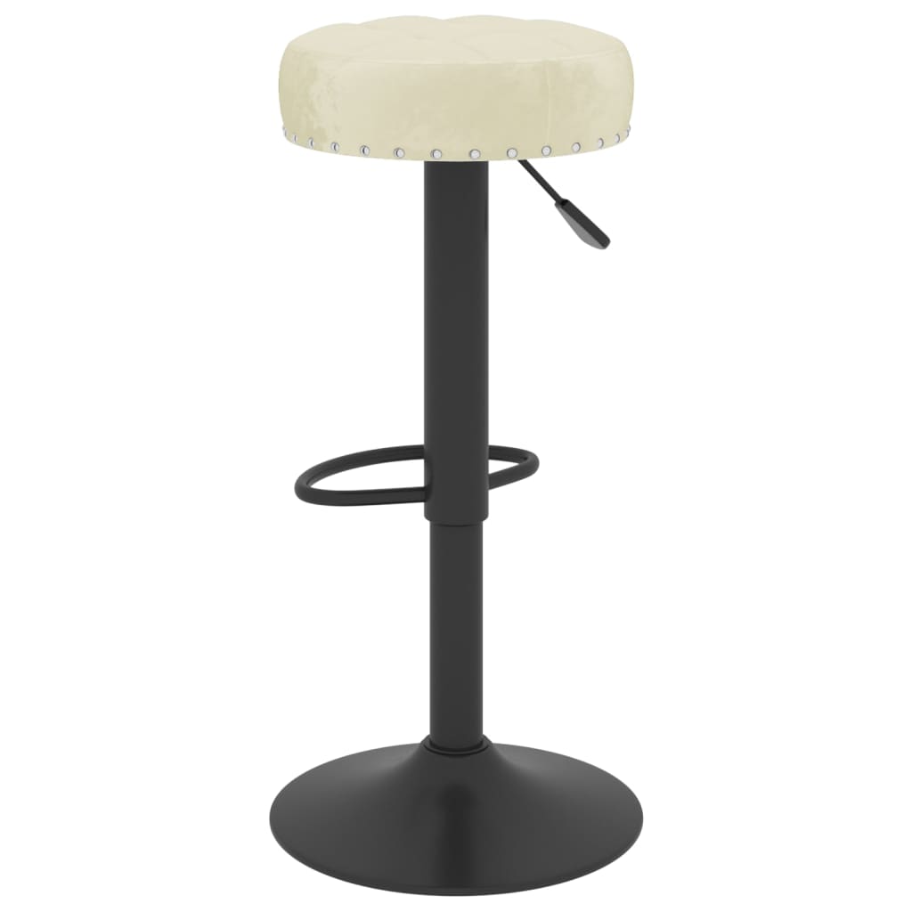 Tabourets de bar 2 pcs velours