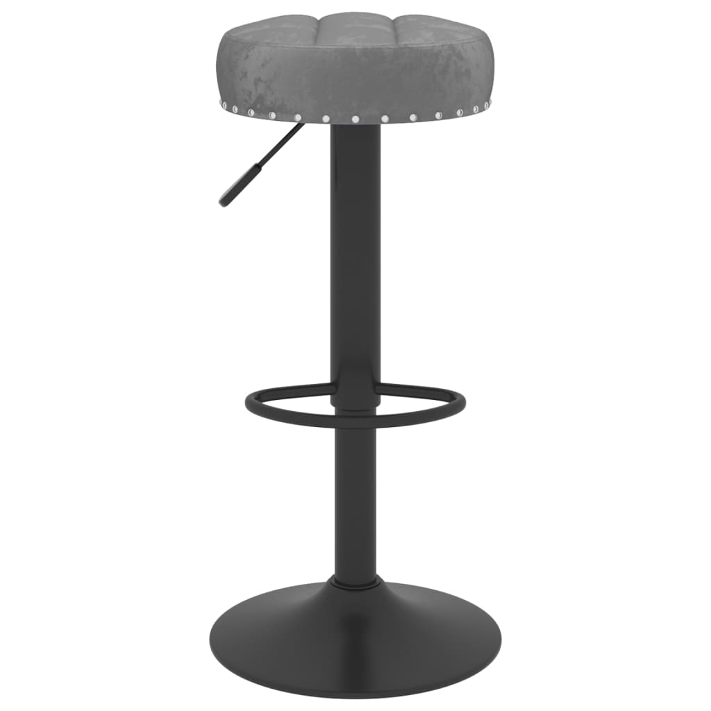 Tabourets de bar 2 pcs velours