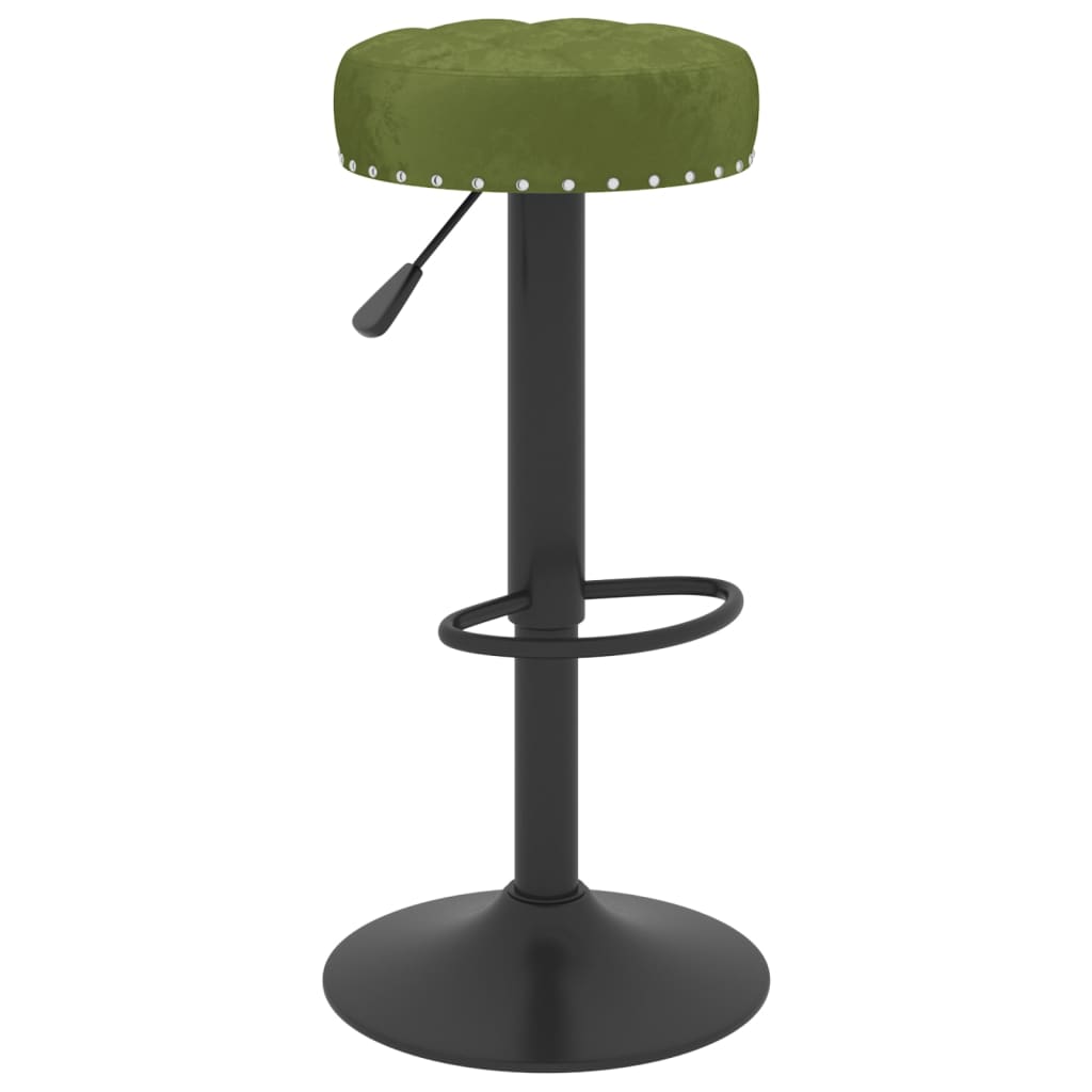 Tabourets de bar 2 pcs velours