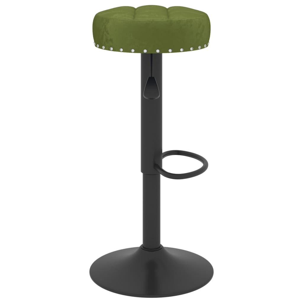 Tabourets de bar 2 pcs velours