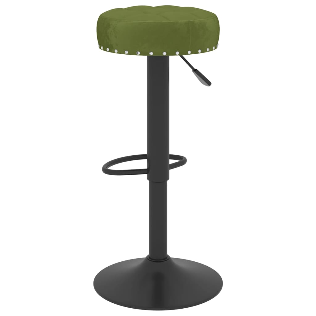 Tabourets de bar 2 pcs velours