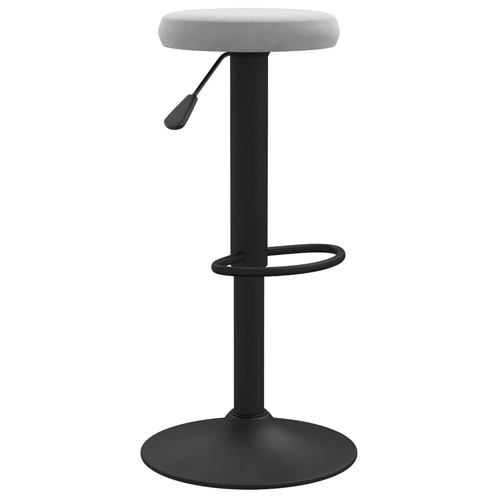 Tabourets de bar 2 pcs velours