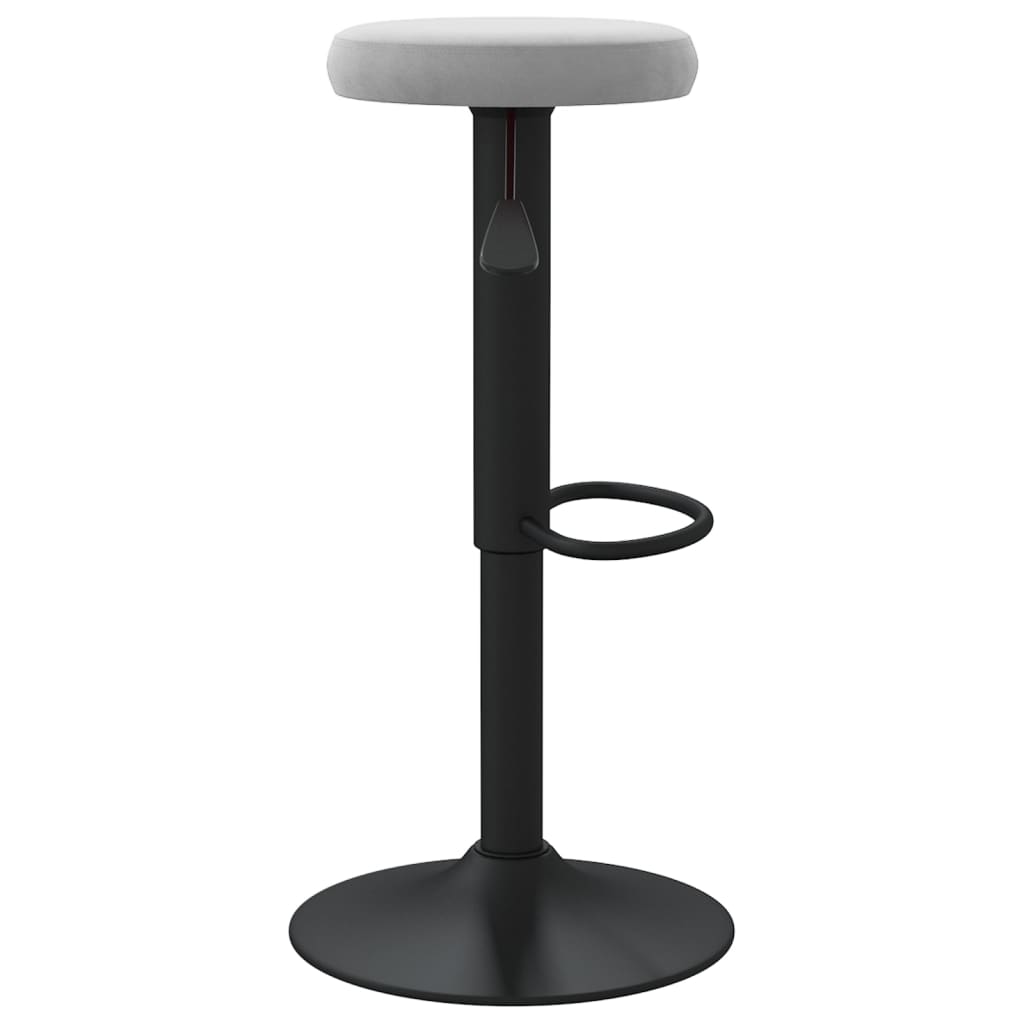 Tabourets de bar 2 pcs velours