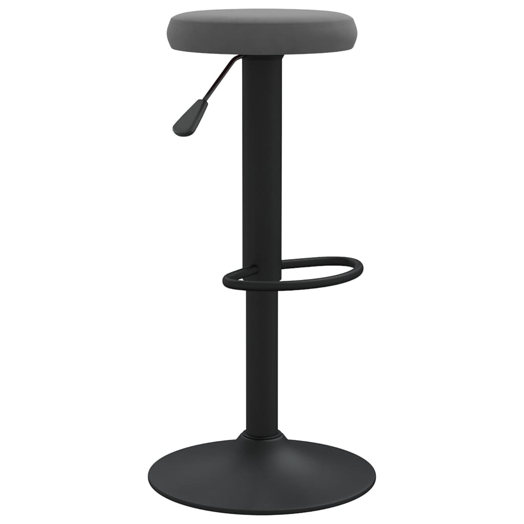 Tabourets de bar 2 pcs velours