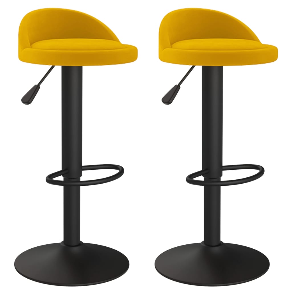 Tabouret de bar velours