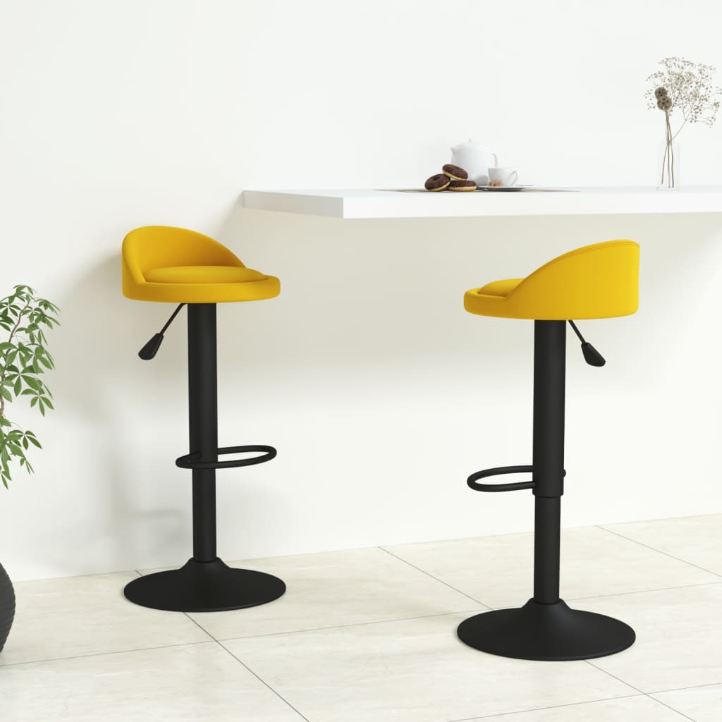 Tabouret de bar velours