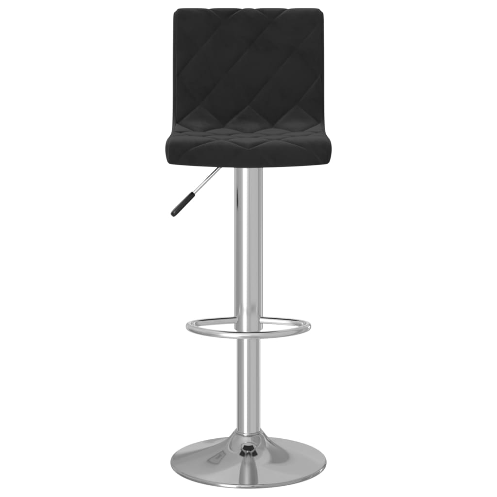 Tabourets de bar 2 pcs velours