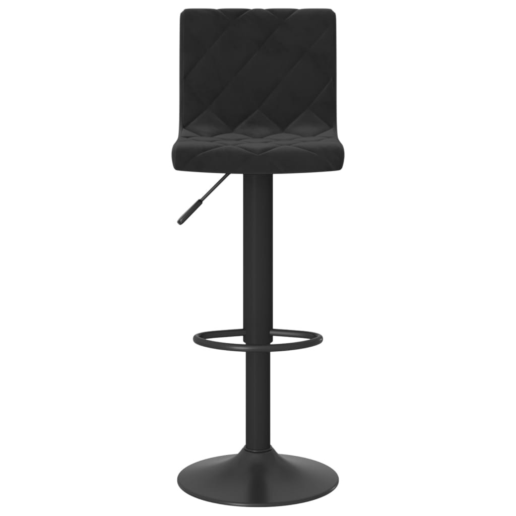 Tabourets de bar 2 pcs velours