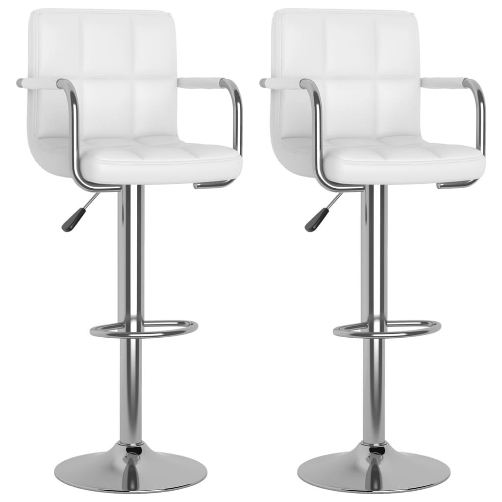 Chaises de bar 2 pcs simili cuir