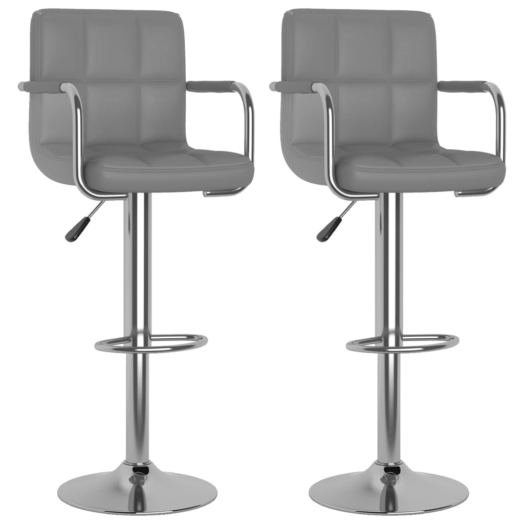 Chaises de bar 2 pcs simili cuir