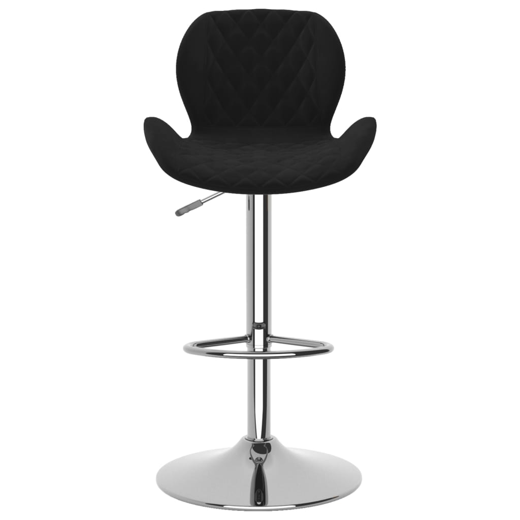 Tabourets de bar 2 pcs velours