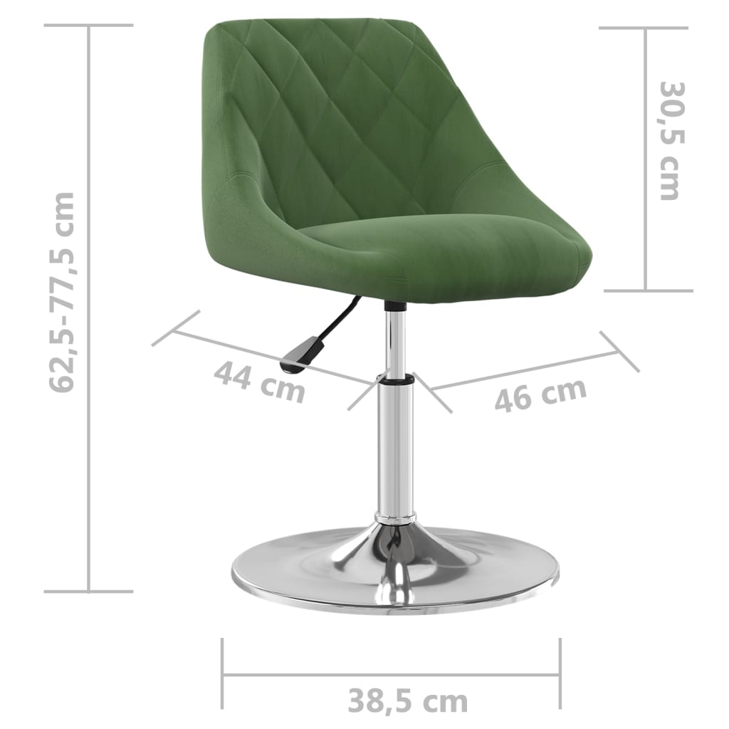 Eetkamerstoelen draaibaar 4 st fluweel wijnrood