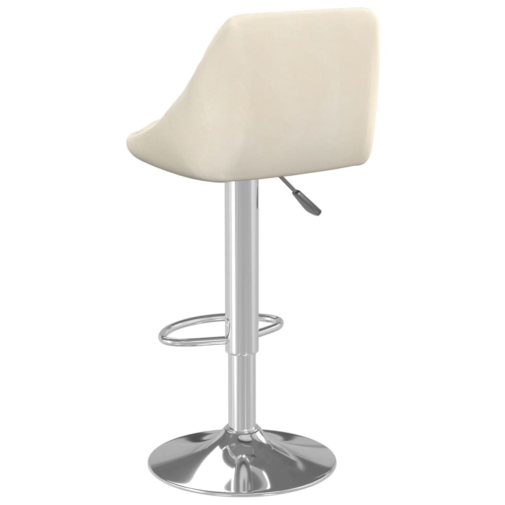 Tabourets de bar 2 pcs velours