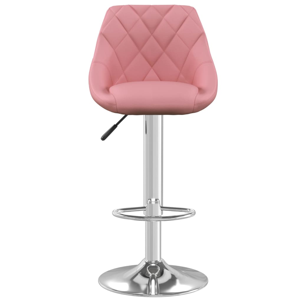 Tabourets de bar 2 pcs velours