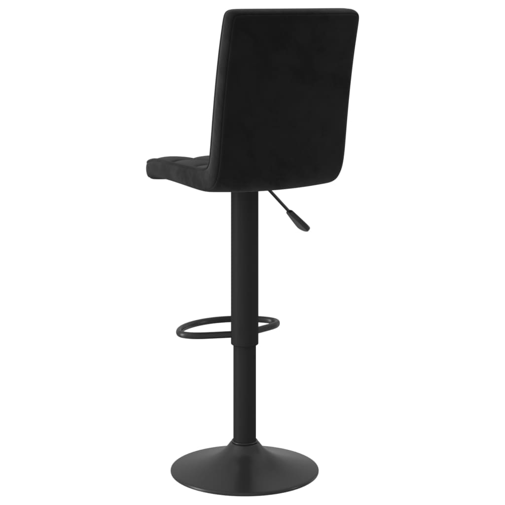 Tabourets de bar 2 pcs velours