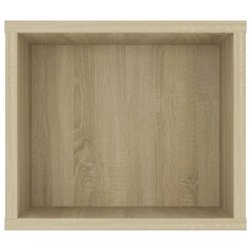 Tv-hangmeubel 100x30x26,5 cm bewerkt hout betongrijs