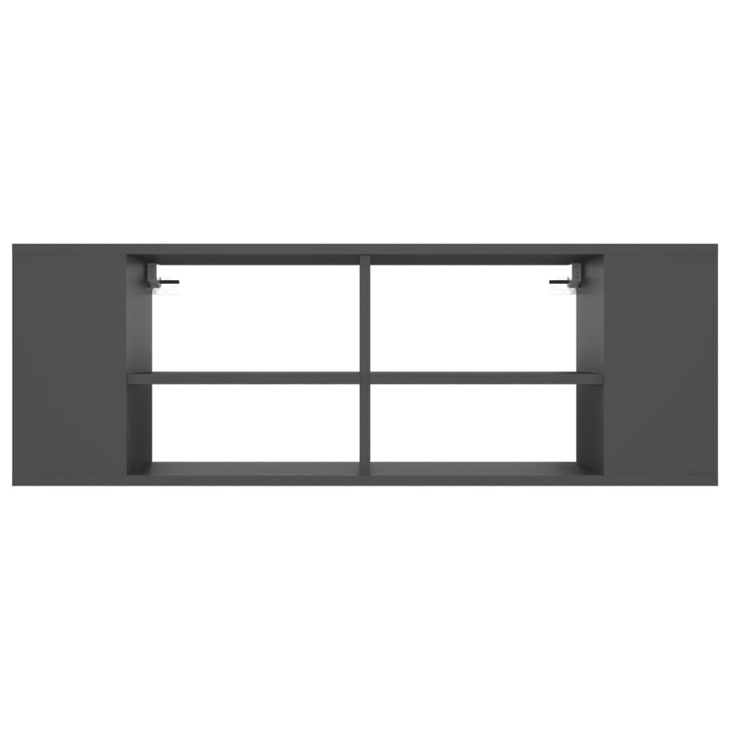 Tv-wandmeubel 102x35x35 cm bewerkt hout