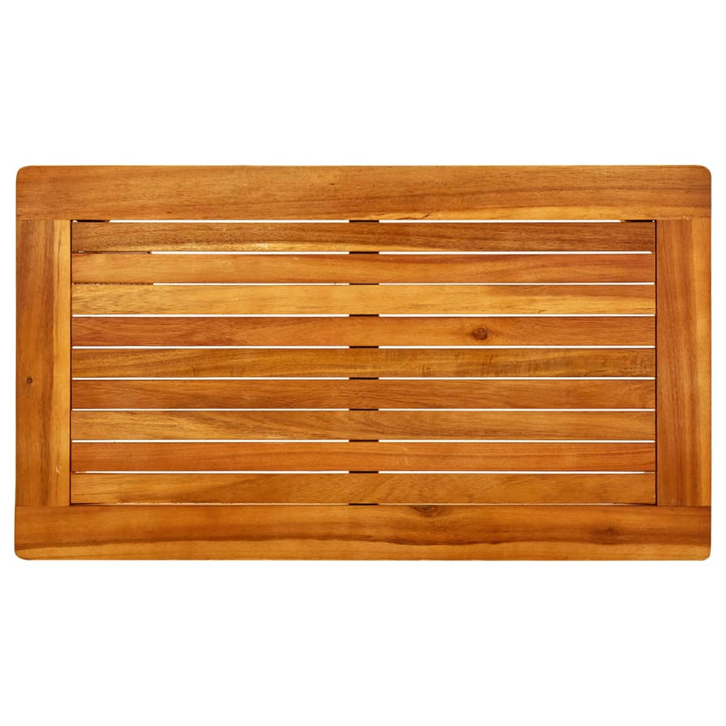 Tuintafel 110x110x45 cm massief acaciahout