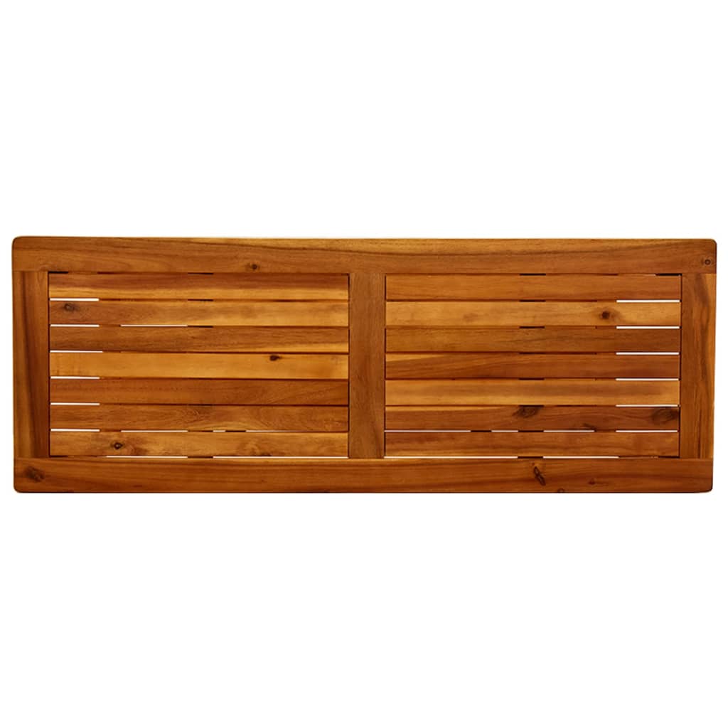 Tuinwandtafel 80x35x75 cm massief acaciahout