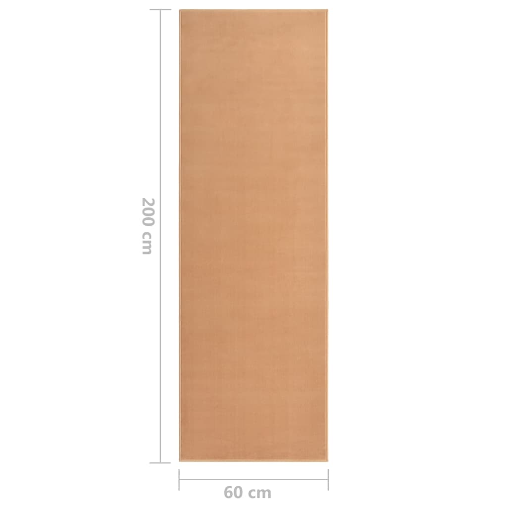 Tapis de couloir 80x200 cm BCF beige